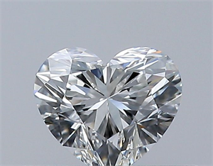 Picture of Natural Diamond 0.30 Carats, Heart with  Cut, H Color, VVS1 Clarity and Certified by GIA