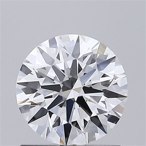 Picture of Lab Grown Diamond 1.02 Carats, Round with Ideal Cut, D Color, VVS1 Clarity and Certified by IGI