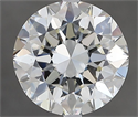 Diamante Natural 3.01 quilates, Redondo , Color I, claridad VS1 y certificado IGI