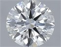 Diamante Natural 0.52 quilates, Redondo , Color H, claridad VVS2 y certificado GIA