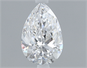 Diamante Natural 0.40 quilates, De pera , Color D, claridad VS1 y certificado GIA