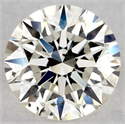 Diamante Natural 0.78 quilates, Redondo , Color L, claridad SI1 y certificado GIA