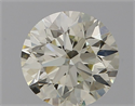 Natural Diamond 1.00 Carats, Round with Excellent Cut, K Color, VS1 Clarity and Certified by IGI