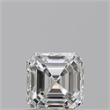 Diamante Natural 0.70 quilates, Asscher , Color H, claridad VVS2 y certificado GIA