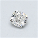 Diamante Natural 0.51 quilates, Del cojín , Color E, claridad VS2 y certificado GIA
