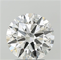 Del inventario de diamantes de laboratorio, 2.60 quilates, Redondo , Color F, claridad VS1 y certificado IGI