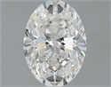 Natural Diamond 1.20 Carats, Oval with  Cut, I Color, VS2 Clarity and Certified by GIA