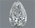Natural Diamond 0.55 Carats, Pear with  Cut, H Color, VS1 Clarity and Certified by GIA