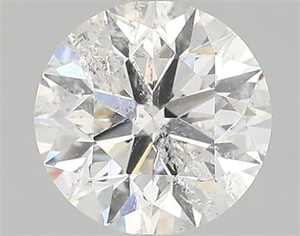 Picture of Natural Diamond 1.01 Carats, Round with Very Good Cut, F Color, I1 Clarity and Certified by IGI