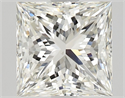 Natural Diamond 2.03 Carats, Princess with  Cut, I Color, SI1 Clarity and Certified by GIA