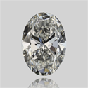 Natural Diamond 0.33 Carats, Oval with  Cut, F Color, SI1 Clarity and Certified by GIA