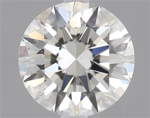 Picture of Natural Diamond 0.70 Carats, Round with Excellent Cut, G Color, VS2 Clarity and Certified by IGI
