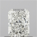 Diamante Natural 0.50 quilates, Radiante , Color G, claridad VVS2 y certificado IGI