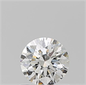 Natural Diamond 0.71 Carats, Round with Excellent Cut, H Color, VVS1 Clarity and Certified by GIA