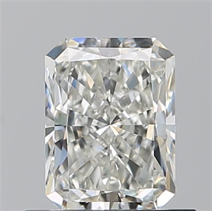 Picture of Natural Diamond 0.71 Carats, Radiant with  Cut, I Color, VS1 Clarity and Certified by GIA