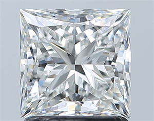 Foto Diamante Natural 1.53 quilates, Princesa , Color G, claridad VS1 y certificado GIA de