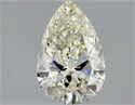 Natural Diamond 1.09 Carats, Pear with  Cut, L Color, VS1 Clarity and Certified by GIA