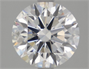 Lab Grown Diamond 2.52 Carats, Round with Ideal Cut, D Color, VS1 Clarity and Certified by IGI