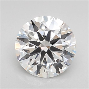 Picture of Lab Grown Diamond 1.02 Carats, Round with Ideal Cut, D Color, VVS1 Clarity and Certified by IGI