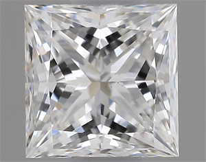 Foto Diamante Natural 0.50 quilates, Princesa , Color G, claridad VS2 y certificado GIA de