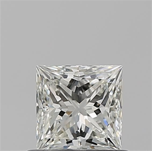 Foto Diamante Natural 0.63 quilates, Princesa , Color I, claridad VS1 y certificado GIA de