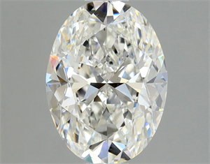 Foto Diamante Natural 1.01 quilates, Ovalado , Color G, claridad SI1 y certificado GIA de
