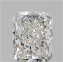 Natural Diamond 0.80 Carats, Radiant with  Cut, I Color, VVS1 Clarity and Certified by GIA
