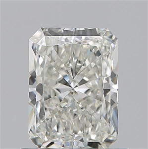 Picture of Natural Diamond 0.91 Carats, Radiant with  Cut, J Color, VVS2 Clarity and Certified by GIA