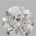 Diamante Natural 0.41 quilates, Redondo , Color J, claridad I1 y certificado IGI