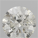 Diamante Natural 0.41 quilates, Redondo , Color J, claridad I1 y certificado IGI