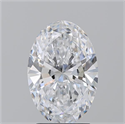 Natural Diamond 2.60 Carats, Oval with  Cut, D Color, VS1 Clarity and Certified by GIA