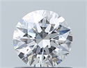 Diamante Natural 0.61 quilates, Redondo , Color D, claridad VVS1 y certificado GIA