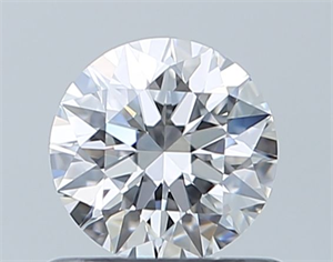 Foto Diamante Natural 0.61 quilates, Redondo , Color D, claridad VVS1 y certificado GIA de