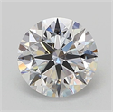 Lab Grown Diamond 1.04 Carats, Round with Ideal Cut, D Color, VS1 Clarity and Certified by IGI