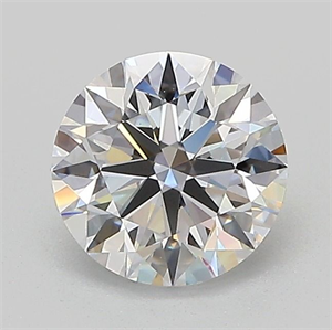 Picture of Lab Grown Diamond 1.04 Carats, Round with Ideal Cut, D Color, VS1 Clarity and Certified by IGI