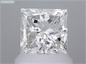 Natural Diamond 1.59 Carats, Princess with  Cut, F Color, SI2 Clarity and Certified by GIA