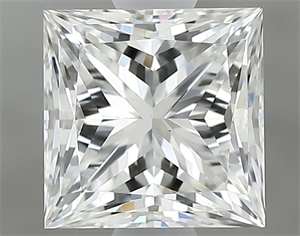 Picture of Natural Diamond 1.00 Carats, Princess with  Cut, G Color, VS2 Clarity and Certified by GIA