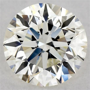 Picture of Natural Diamond 0.70 Carats, Round with Excellent Cut, K Color, IF Clarity and Certified by GIA