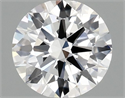 Lab Grown Diamond 1.40 Carats, Round with Ideal Cut, E Color, VS1 Clarity and Certified by IGI