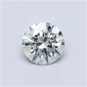 Diamante Natural 0.57 quilates, Redondo , Color J, claridad SI2 y certificado GIA