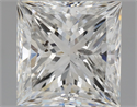 Natural Diamond 2.01 Carats, Princess with  Cut, G Color, SI2 Clarity and Certified by GIA