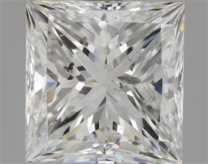 Picture of Natural Diamond 2.01 Carats, Princess with  Cut, G Color, SI2 Clarity and Certified by GIA