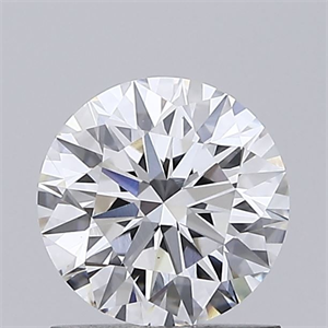 Picture of Lab Grown Diamond 1.08 Carats, Round with Ideal Cut, E Color, VS1 Clarity and Certified by IGI