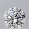 Diamante Natural 0.50 quilates, Redondo , Color D, claridad SI2 y certificado GIA