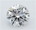 Del inventario de diamantes de laboratorio, 0.87 quilates, Redondo , Color D, claridad FL y certificado GIA