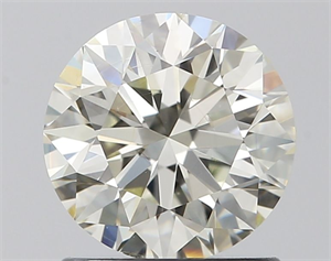 Picture of Natural Diamond 1.21 Carats, Round with Excellent Cut, J Color, VS2 Clarity and Certified by IGI