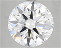 Del inventario de diamantes de laboratorio, 5.09 quilates, Redondo , Color E, claridad VVS2 y certificado IGI