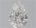 Diamante Natural 1.20 quilates, De pera , Color G, claridad SI2 y certificado GIA