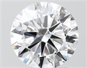 Del inventario de diamantes de laboratorio, 2.01 quilates, Redondo , Color D, claridad VVS2 y certificado IGI