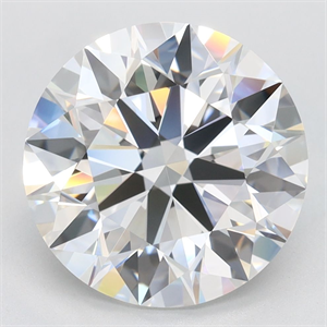 Picture of Lab Grown Diamond 4.17 Carats, Round with Ideal Cut, E Color, VVS1 Clarity and Certified by IGI